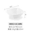 Restaurante de Comida Rápida Vajilla Bol Pequeño y Plato Set Cafetería Escolar Comercial Melamina Estilo Chino Autoservicio Plato de Comida Rápida Bol de Arroz Plástico
