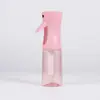Botella pulverizadora continua de color de alta presión transfronteriza para peluquería e hidratación, pulverizador de plástico para recipiente de líquido