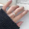 Anillo de Mariposa Elegante Estilo Ins S925 Plata de Ley Nalan Diseño de Nicho Exquisito y Sencillo R03168