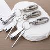 Chaveiro com Cortador de Unhas Colher de Ouvido Conjunto de Três Peças Faca de Manicure Faca de Manicure Cortador de Unhas Chaveiro Fornecimento de Loja de Um ou Dois Yuan