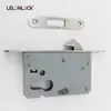 Comercio Exterior Personalizado Acero Inoxidable 304 Gancho Cerradura Oculta para Puerta Corredera Hebilla Oculta Embebida Manija Interior Empuje-Tire Cerradura para Puerta de Madera Puerta Corredera