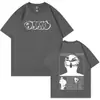 Camiseta Transfronteriza Aliexpress Patrón Rapper Mf Doom Unisex Madvillainy Música Metal