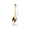 Colher Aço Inoxidável 304 Colher de Sopa Espessada para Uso Doméstico, Adequada para Beber Sopa, Comer, Colher Estilo Chinês, Colher Redonda de Sobremesa Atacado