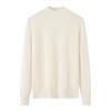 Fábrica da Mongólia Interior Suéter Pure Cashmere Mulheres 100 Cashmere Meia Gola Alta Cor Sólida Slim Fit Suéter Base Interior Outono e Inverno