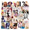 Mais de 50 peças de adesivos para mala e copo com grafite do cantor pop Harry Styles Taylor Swift