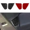 Kit de molduras interiores de fibra de carbono para Renault Clio 06-09, incluyendo un juego completo de pegatinas decorativas para el panel de los elevalunas eléctricos
