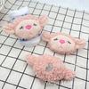 Lindos accesorios creativos de dibujos animados de ovejas en polvo, broche de muñeca pequeña, accesorios para bolsos, suaves, lindos y creativos, agregar pin