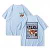 Camiseta de Manga Corta Estilo Callejero Japonés Verano 2025 para Hombre, Informal Holgada Hip-Hop Estudiante Moderna Trendy Ins Camiseta de Media Manga