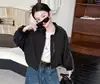 Otoño 2026 Nuevo Estilo Coreano Holgado Moda Casual Conjunto de Dos Piezas con Top de Moda y Pantalones de Pierna Ancha para Niñas