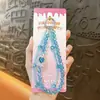 Cadena de Teléfono Móvil de Cristal de Lujo Ligero y Gama Alta, Llavero de Muñeca Corto con Doble Cadena de Cuentas con Forma de Botella de Perfume a la Moda