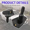 Boquilla de Chorro de Agua Universal para Coche, Boquilla de Limpieza para Parabrisas Delantero, Boquilla de Chorro de Agua en Forma de Abanico, Boquilla para Limpiaparabrisas