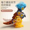 Juguetes diy juguetes educativos de ensamblaje para niños huevo de dinosaurio huevo retorcido desmontaje dinosaurio Bloques de Construcción puesto venta caliente mayoreo