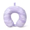 Almohada Personalizada en Forma de U de Seda Helada, Almohada Refrigerante para el Cuello, Se Puede Añadir Logo, Regalo Promocional, Almohada para Coche y Aviación, Almohada en Forma de U de Espuma Viscoelástica