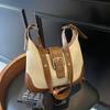 Costura de Bolsa Senso de Alto Padrão Nicho Casual Estilo Coreano Feminina Grande Capacidade Bolsa de Compras Casual Bolsa Tote para Trabalho e Deslocamento