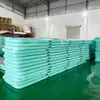 Transfronterizo dedicado a fabricantes de cojines de aire para trefilado suministro directo alfombra inflable de gimnasia alfombra de entrenamiento con cojín de aire para taekwondo alfombra de yoga en stock
