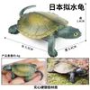 Juguetes Sólidos Transfronterizos para Niños Mini Modelo del Océano Criaturas Biológicas Realistas Tiburón Ballena Tortuga Marina Delfín Orca Figuras