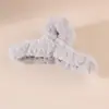 Presilha de Cabelo de Pelúcia, Presilha de Garra Fofa, Presilha Tubarão para Volume de Cabelo Grande, Presilha de Garra para Cabelo na Nuca Outono e Inverno, Acessório de Cabelo Simples