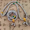 Pulseira Bodhi Xingyue 108 Contas de Buda Vajra Pulseira Longa de Múltiplos Círculos Transfronteiriça Transmissão ao Vivo Influenciador da Internet Pulseira Xiaohongshu