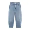 Z Estilo Europeu e Americano Transfronteiriço 2026 Nova Moda Elegante Roupas Femininas Atacado Calça Jeans Casual de Cintura Alta Afunilada 6840107