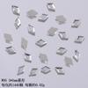 Explosões de unha vermelha da internet de fundo plano diamante de formato especial saco de material de joias pacote inteiro em estoque atacado material de decoração de armadura de usar
