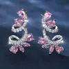 Deseo transfronterizo Pendientes de flor de vid de flor nuevos europeos y americanos Pendientes retro personalizados de alta calidad Venta al por mayor Entrega de una sola pieza