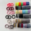 Activity Estilo Coreano Goma para el Cabello sin Costuras Alta Elasticidad Simple Duradera Cuerda para el Cabello Goma Básica de Colores para Mujeres