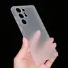 Funda para teléfono móvil Samsung S25Ultra de comercio exterior transfronteriza envío gratis para funda de teléfono móvil s24u funda de PP ultrafina esmerilada S23