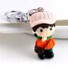 Día de San Valentín Chino Regalo para Pareja Llavero Lindo Dibujo Animado Niños y Niñas Abs Llavero Creativo Diseño Estilo Coreano