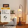 Lámpara de pie estilo vintage para sala de estar, mueble de TV, al lado del sofá, recibidor, dormitorio, decoración artística para el hogar minimalista, nuevo modelo 2026