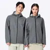 Chaqueta softshell exterior de estilo similar a Dijia, cortavientos e impermeable, chaqueta ligera, abrigo deportivo casual para montañismo