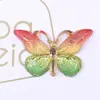 Accesorios de Mariposa Accesorios para Joyería DIY Pendientes Colgantes Accesorios para el Cabello Decoraciones Mariposa Degradada Resina Funda para Teléfono Parches