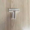 Clips de fijación de plástico de ranura cruzada de 8 mm 5 mm 6 mm 10 mm para vidrio acrílico y tablero KT, clips para acuario