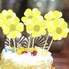 Decoración para hornear pasteles con polvo de oro de color frío Flor de estrella Multi-Amor Tarjeta de papel Enchufe