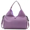 Bolsa deportiva perlada para fitness con separación de seco y húmedo, bolsa de entrenamiento de natación, bolsa de hombro portátil para yoga, bolsa ligera de maternidad para mujeres embarazadas