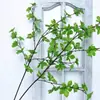 Reloj colgante de simulación caballo japonés madera borracha de pie en maceta estilo nórdico decoración interior de ventana planta verde falsa paisaje árbol de simulación