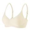 Ropa interior sin marcas, push-up de pecho pequeño, sin aros de acero, ajustable, con pecho recogido, transpirable, espalda bonita, sujetador de copa fija