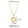Collar de oro antiguo transfronterizo de alta gama nicho micro-incrustado color circonio aretes para mujer joyería de lujo ligero de larga duración que no se desvanece venta al por mayor
