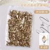 Manicura de diamantes de Año Nuevo champán plano diamante de cristal de forma especial tamaño grande pequeño mini gota de agua amor diamante joyería para uñas