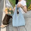 2522 Stylisch Clouds Bubble Flower Shoulder Bag Novas Vesículas Bolsa Simples para Estudantes Femininas Bolsa de Lona