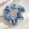 Goma para el pelo de encaje floral estilo coreano para mujer, Goma de pelo floral estilo pastoral, Cuerda para moño grande, Accesorio para el pelo de alta gama