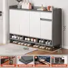 Gabinete para Zapatos de Entrada de Elevador para Uso Doméstico, Sensación de Alta Gama, Un Zapatero por Apartamento, Almacenamiento Integrado Montado en la Pared, Nuevo Modelo 2025