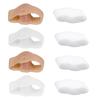 Corrector Separador de Dedos de Doble Orificio Superpuesto Antidesgaste Separador de Dedos Auxiliar Hallux Valgus Ortopedia para Huesos del Pie