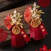 Juego Completo de Boutonnières de Boda para Familia y Padres, Broches de Alta Calidad, Boutonnières Modernas de Estilo Chino para los Novios