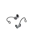 Adaptador de Extensión USB4.0 Tipo C Estéreo Macho a Hembra Adaptador de Función Completa de 240W con Correa Indicadora Luminosa