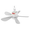 Ventilador de Acampamento com Luz Transfronteiriço, Ventilador de Hélice Recarregável para Pendurar em Dormitório, Ventilador de Teto, Ventilador Elétrico, Luz de Acampamento com Carregamento Magnético