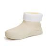 Sapatos de chuva estilo japonês, moda feminina, tubo curto, sapatos aquáticos, trabalho de cozinha, sapatos de borracha antiderrapantes, botas de chuva impermeáveis de cano baixo