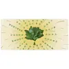 Mouse pad criativo de folha de toranja, extra grande fofo de desenho animado com apoio de pulso para dormitório, pad de mesa, mouse pad para estação de trabalho