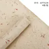 Pétalos de flor reales con bordes irregulares, papel de pétalos rasgable a mano, papel Dongba hecho a mano engrosado, papel texturizado para envolver ramos, venta al por mayor para floristerías