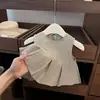 Conjunto de Verano Holgado para Niñas Ningli: Conjunto de Top sin Mangas Plisado y Pantalones Grises Sueltos con Estilo