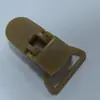 Clip de plástico de 20 mm Chupete de plástico Cocodrilo de plástico con clip anti-pérdida Clip multiusos anti-caída Overol